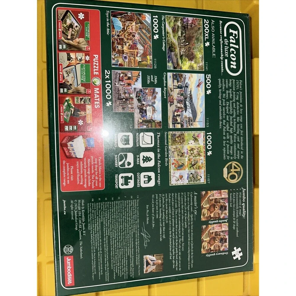 Lambing Season 1500 PIECE Falcon De Luxe JIGSAW PUZZLE Sealed B16